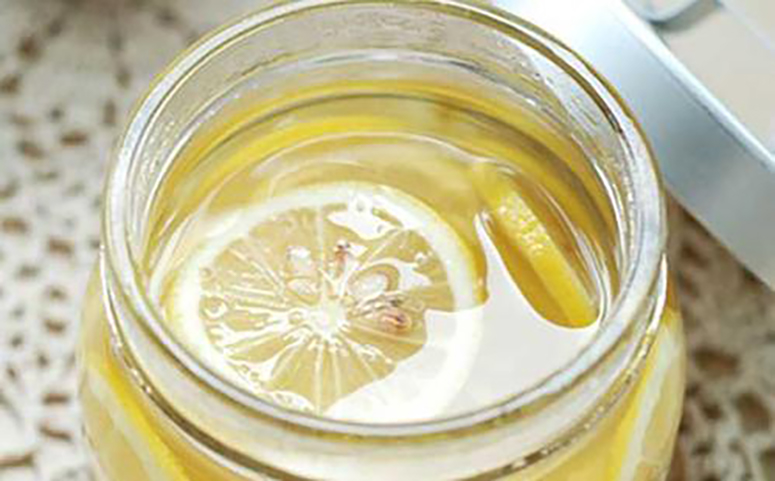 柠檬蜂蜜水成品图片