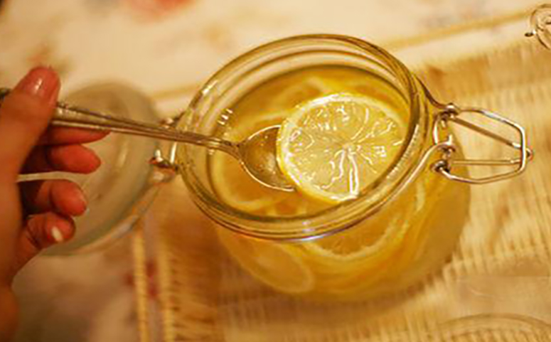 蜂蜜柠檬水图片
